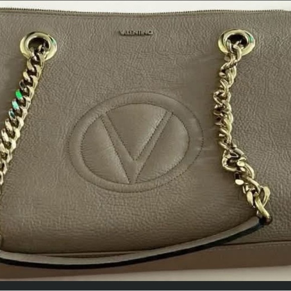 MARIO VALENTINO
Floralie Leather & Chain Strap Shoulder Bag - Picture 6 of 7